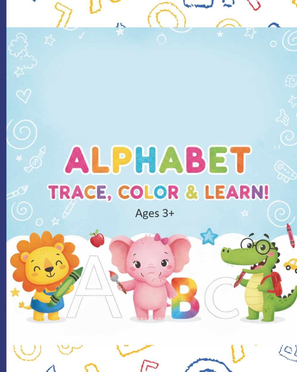 Trace Color Learn Activity Book