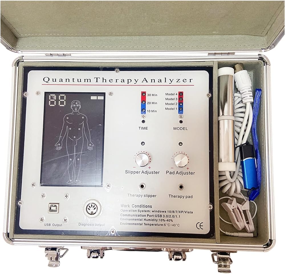 3 w 1 Rezonans Magnetyczny Zdrowie Analiza Ciała Terapia Sub-Health Analyzer 54 Raporty Bio Resonans Machine Biorezonans (Kolor: Model Ludzki)