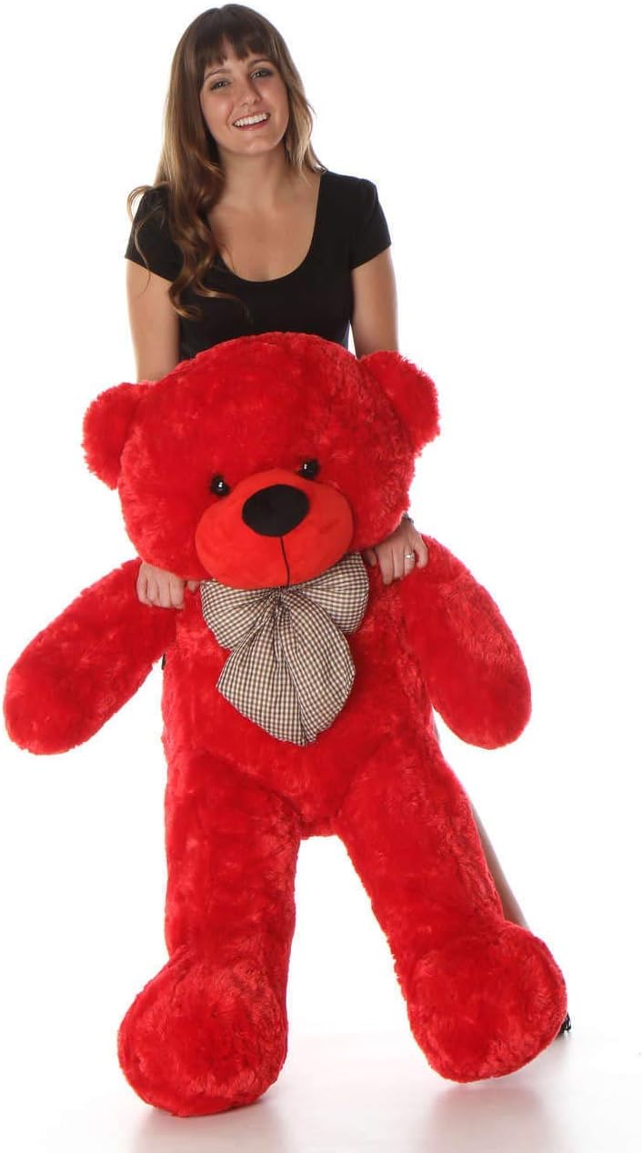 Click4deal Teddy Bear Red 3 Feet (91 cm)