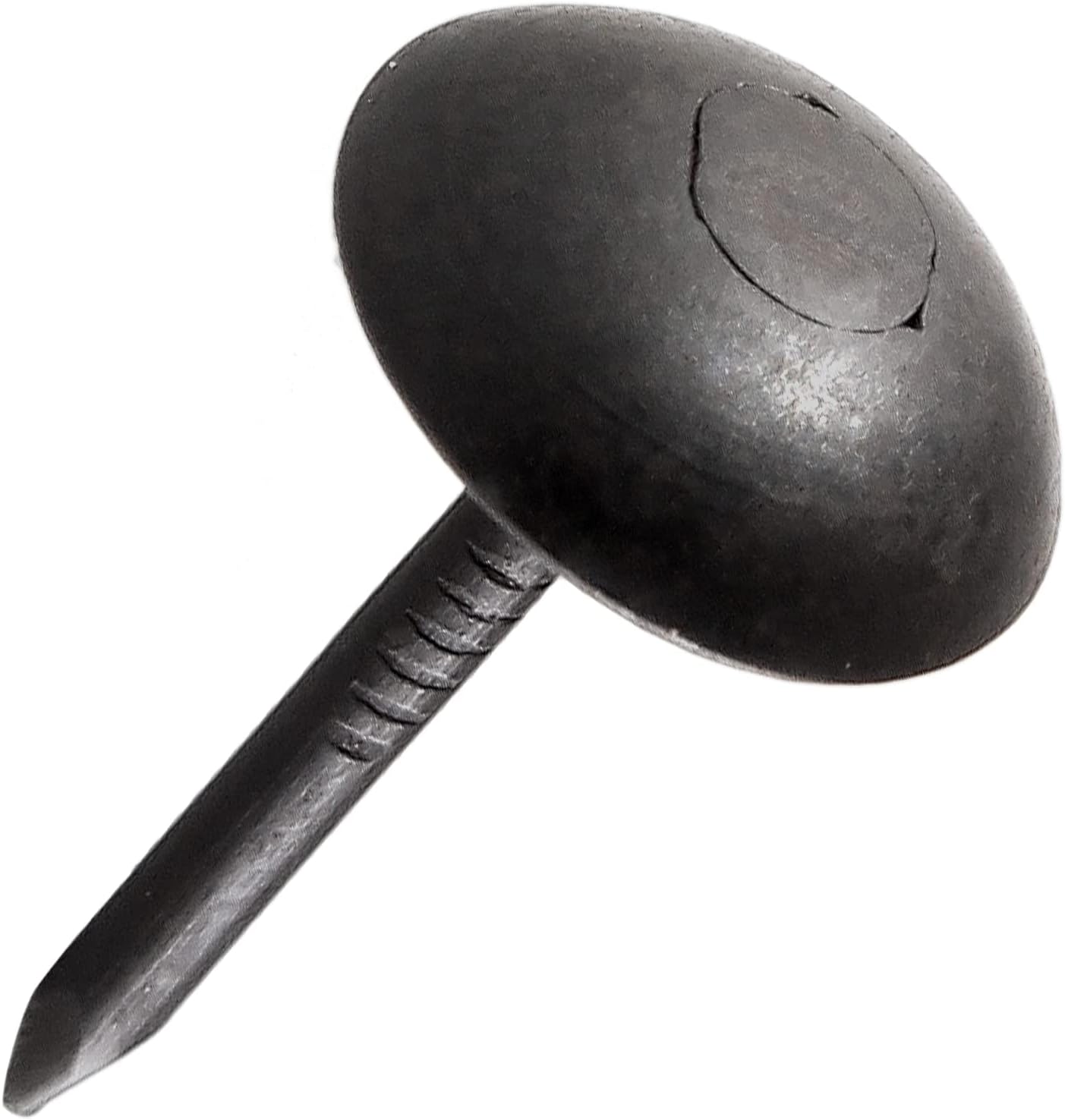 Piutouyar 200 Pcs Black Upholstery Tacks Antique Thumb Tacks, 7 x 13mm
