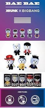 Amazon.co.jp: KRUNK X BIGBANG BAE BAE VER. YGベア ぬいぐるみ