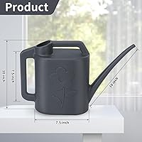 Vista 2 de Regadera de 1 galón para plantas de interior, regaderas de jardín, plantas al aire libre, flor de casa