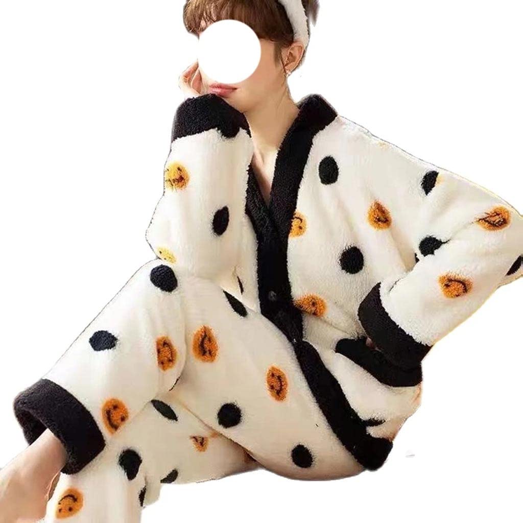 Vêtements de nuit en flanelle épais contre le froid