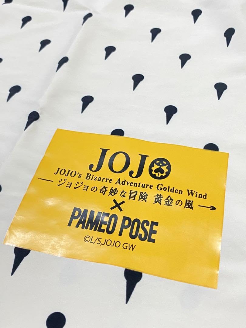 新品未開封 ジョジョ 黄金の風×PAMEO POSE ブチャラティ エコバッグＭ ジョジョの奇妙な冒険 黄金の風×PAMEO POSE】ブローノ