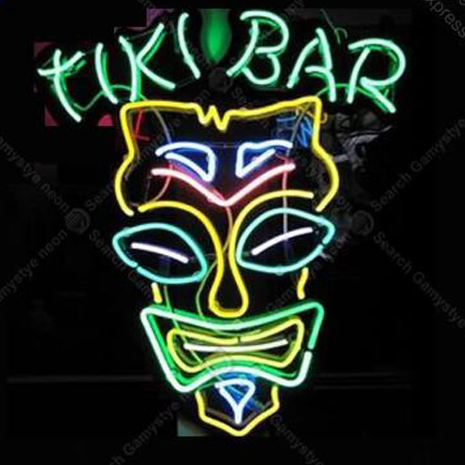 オーダーメイド　ネオンサイン TIKI BAR 看板　ネオン管　BAR ガレージ オーダーメイド ネオンサイン TIKI BAR 看板 ネオン管 BAR ガレージ
