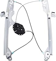 Vista 239 de TRQ Regulador de ventana lateral del pasajero compatible con Lexus RX350 RX450h 2016-2021 y Toyota Camry 2012-2017