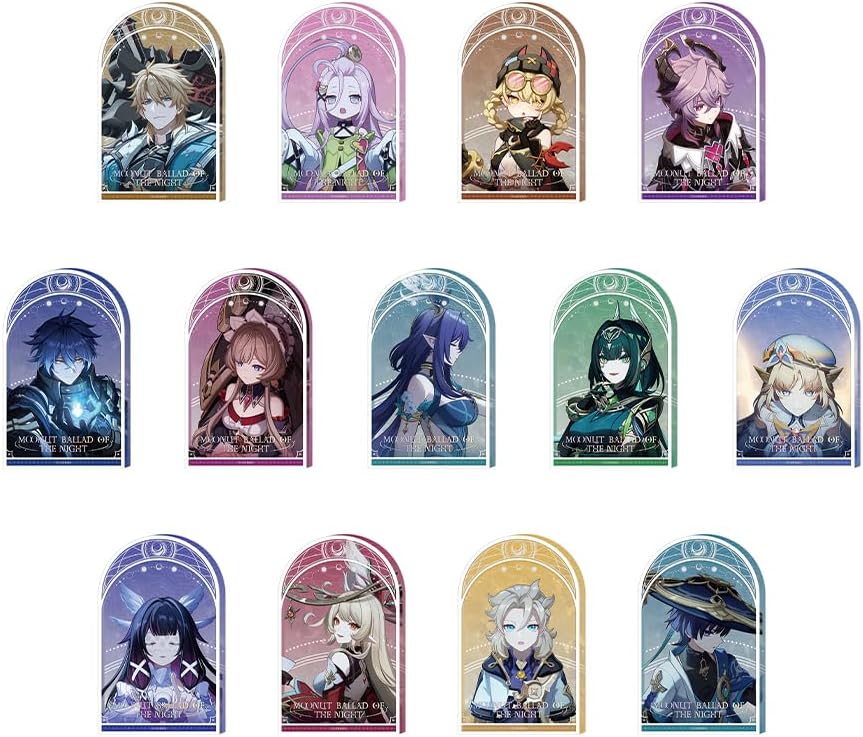 Genshin Impact Moonlit Ballad of The Night Series Acrylic Stand - Flins - Image 2