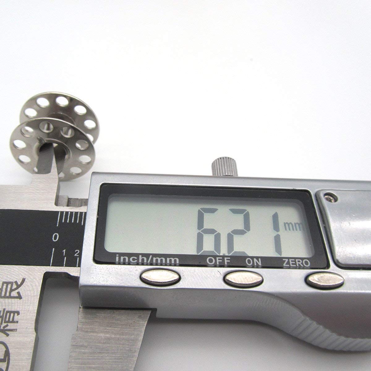 Boîtier Canette + 20 Bobines Ckpsms – Compatible Kenmore, Singer, White, Bernina, Necchi – Crochet Oscillant Ménage
