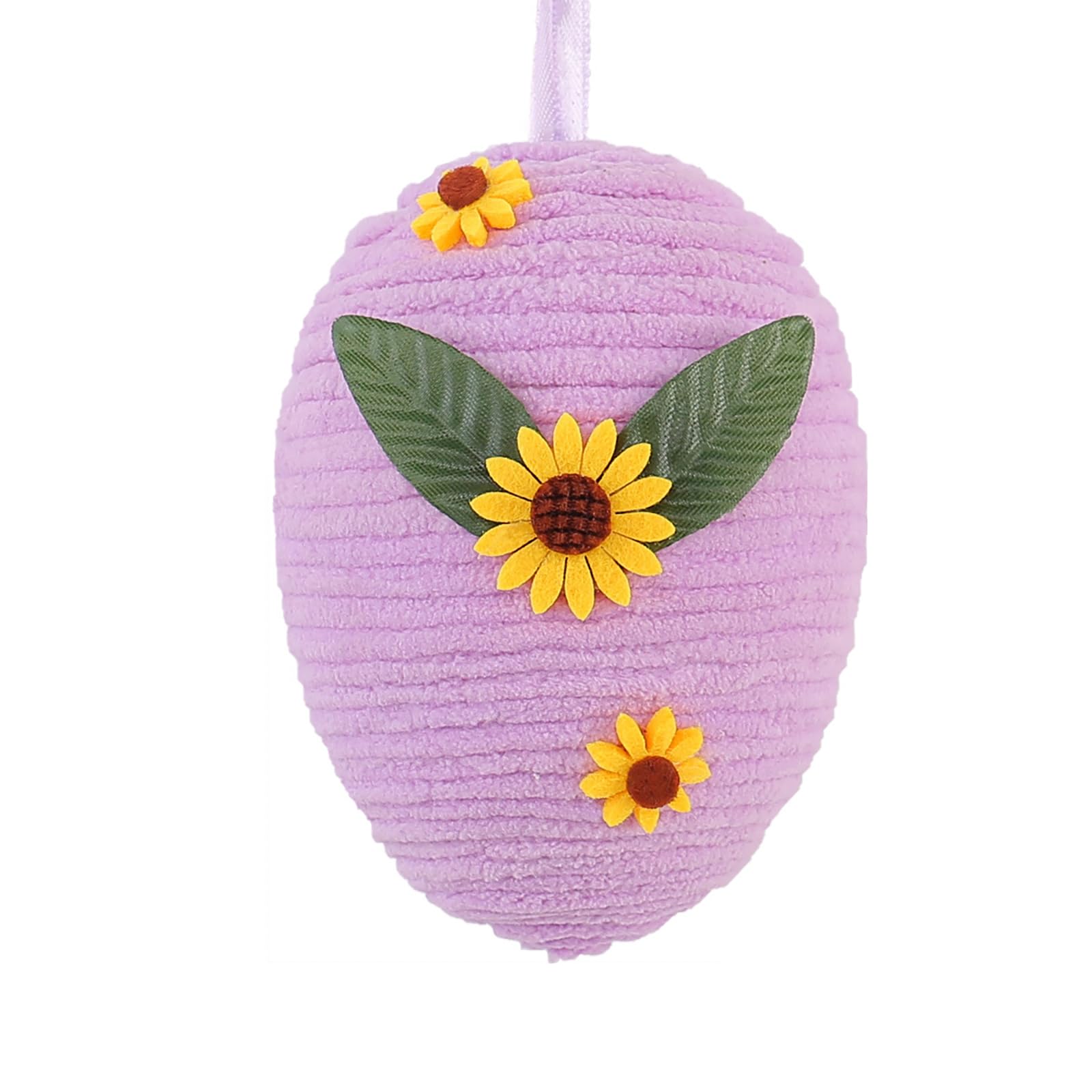 Elnwnnkc Hand Woven Eggs Hanging Ornament Yarn Woven Eggs Pendant for Holiday Decoration Party Table Centerpieces Basket Fillers Hanging