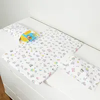 Trocador de Fraldas Portátil Impermeável com Bolsos – Dobrável, Leve e Fácil de Limpar para Passeios e Viagens