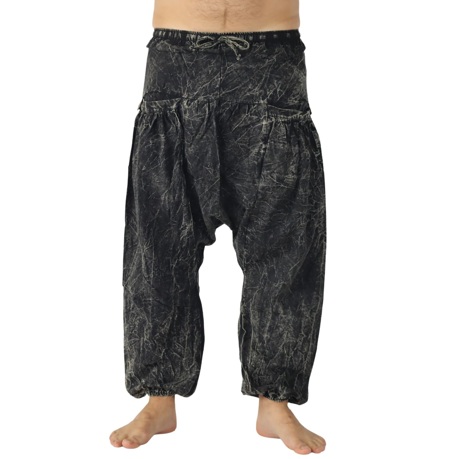 PANASIAM Chill Pants, Stonewashed Black, M