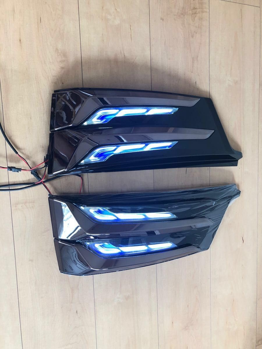 Amazon | ノーブランド品スモークメッキヴェルファイア30系後期LED 