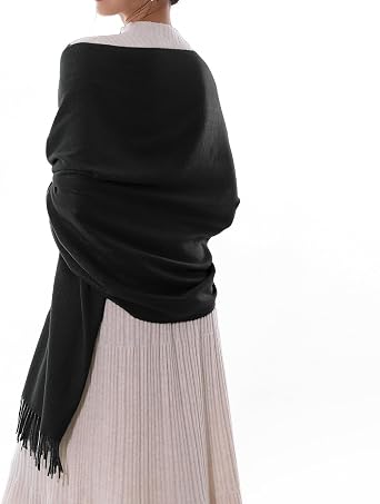RIIQIICHY Scarfs for Women Winter Scarf Pashmina Shawls Wraps for Evening Dresses Large Soft Warm Scarves