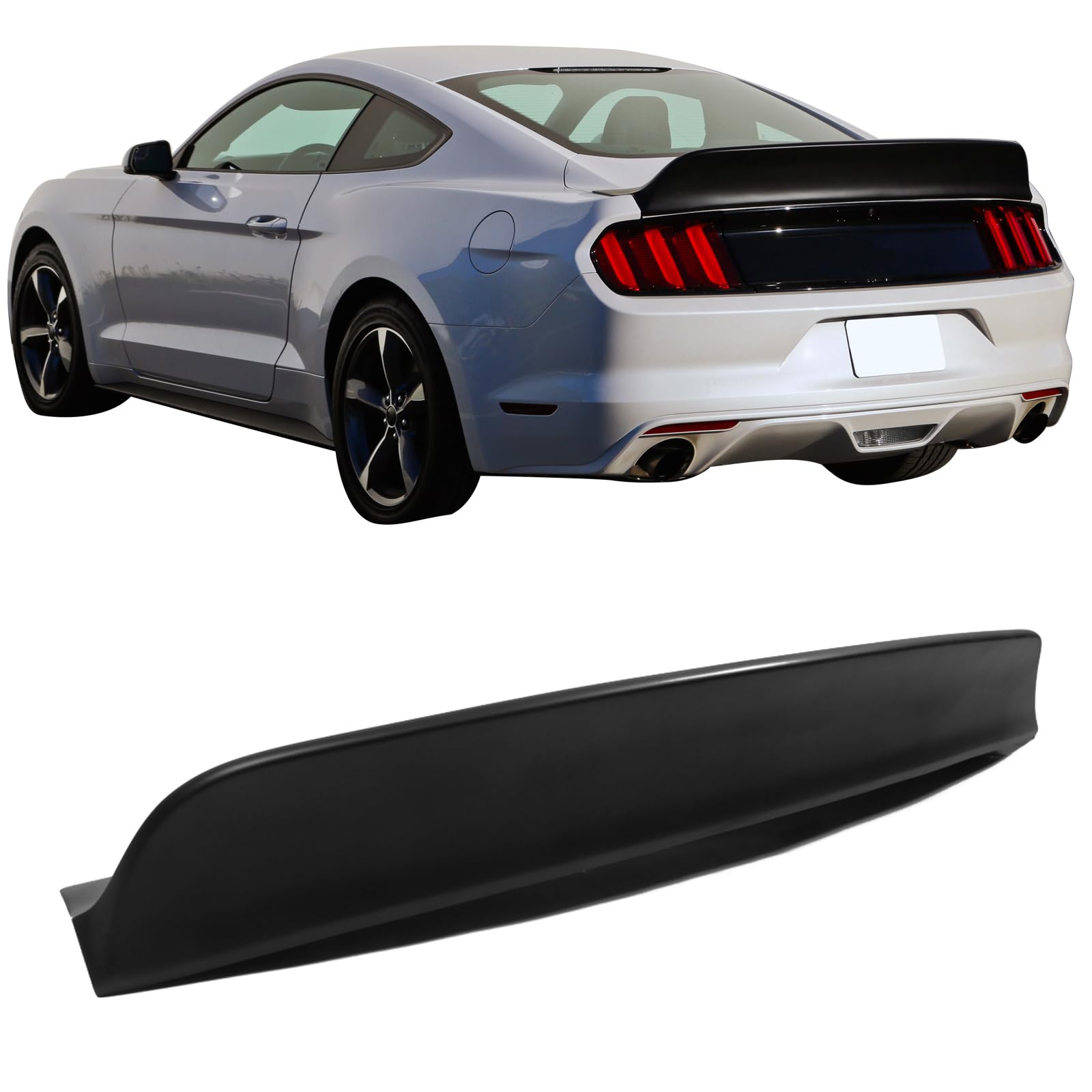 【AAKE】WING DUFFLE MUSTANG Amazon.com: Trunk Spoiler Compatible with 2015-2023 Ford