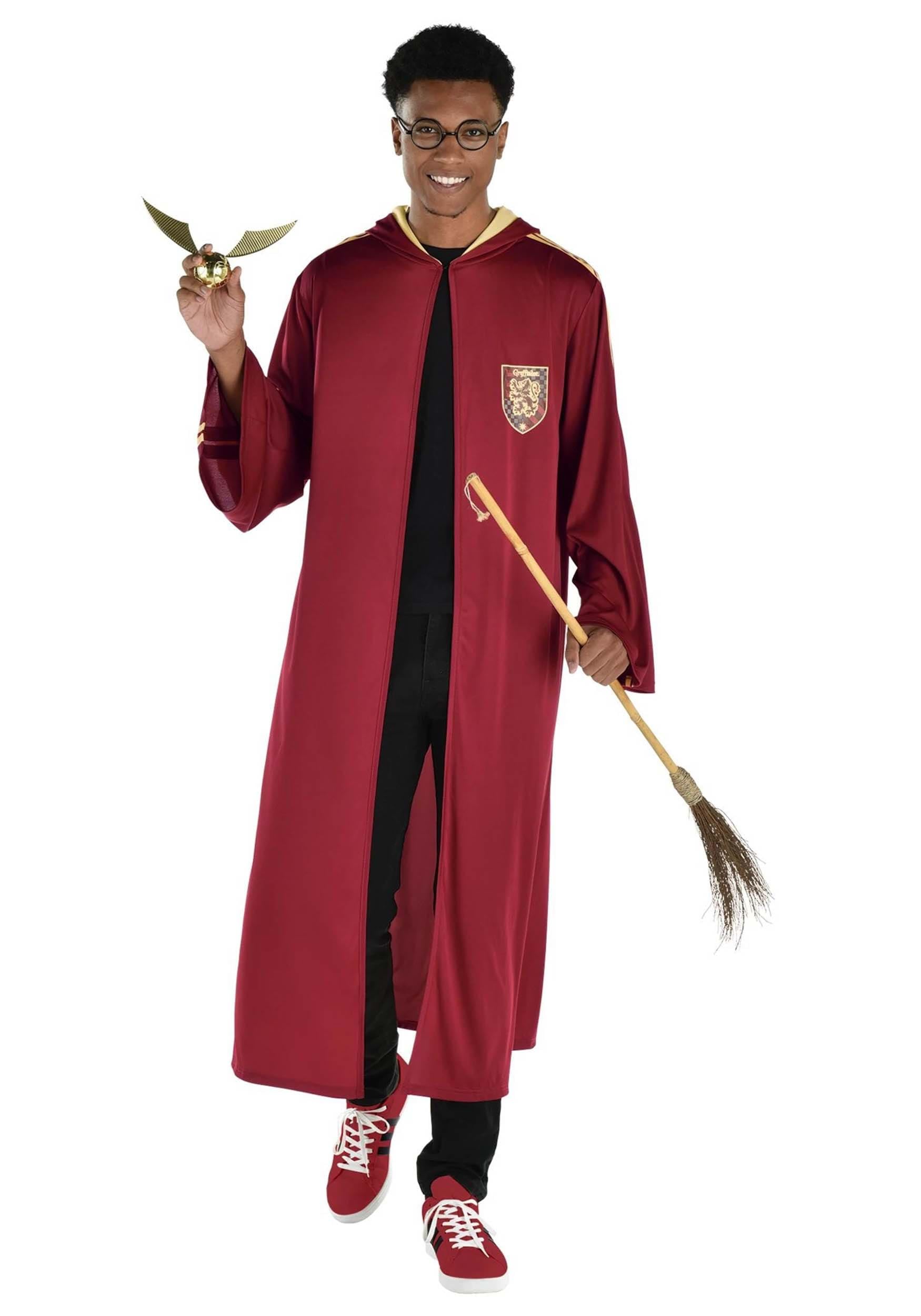 Amazon.com: Amscan Adult Harry Potter Gryffindor Quidditch Costume