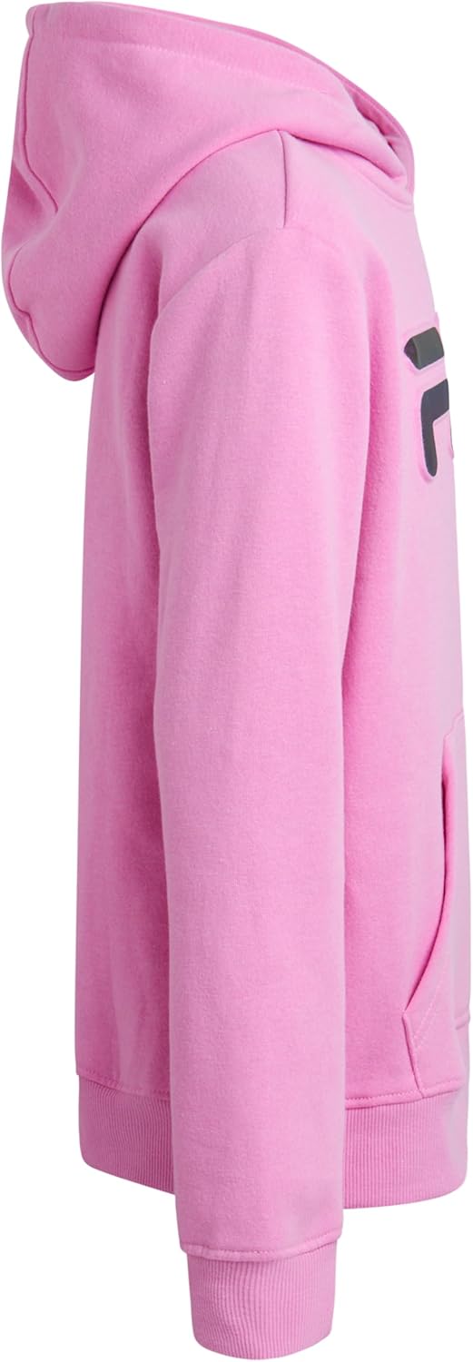 Fila Boys Sweatshirts - 2 Pack Lightweight Soft Fleece Athletic Graphic Hoodies Sweatshirt for Boys with Kangaroo Pocket - Image 5