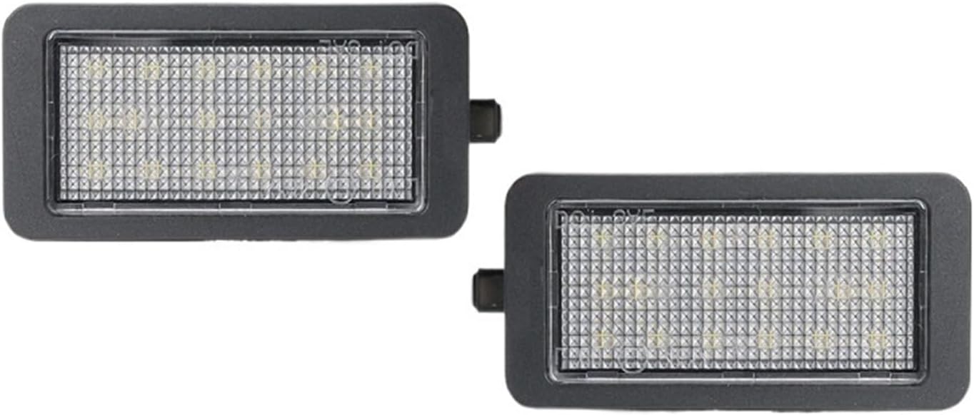 Error Free Compatible with Seat Ibiza IV 6J/6P Hatchback 2009-2016 Car Rear Led Number License Plate Light Kits OEM:6J0943021 6J0943021A