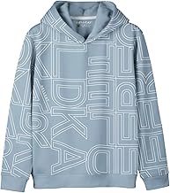HELLCAT Trendy Printed Cotton Blend Hoodie Sweatshirt for Boys