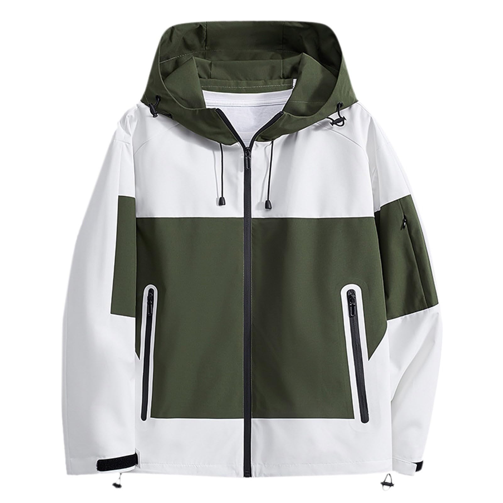 Chaqueta de senderismo transpirable con aislamiento térmico y softshell 7