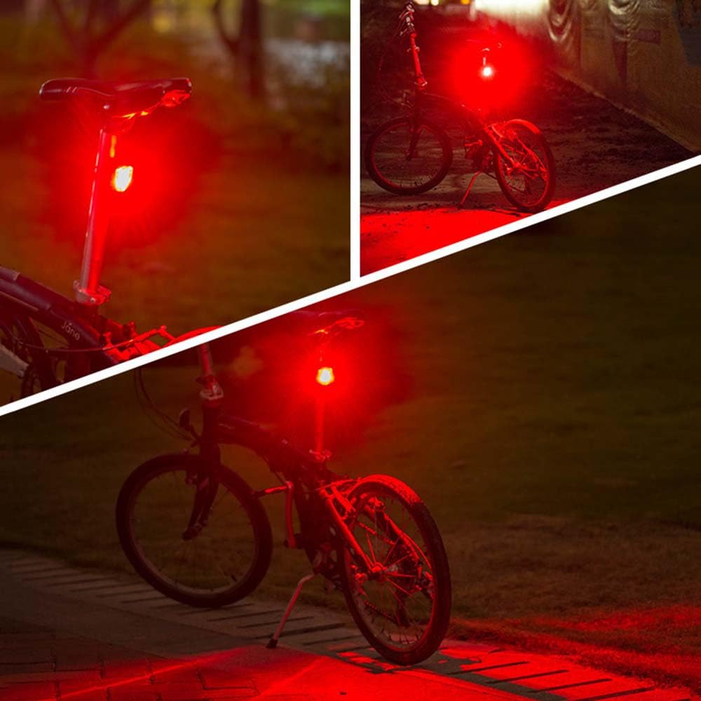 Bicicleta De Montaña Led Luces Traseras Luces De Bicicleta Recargables Luces De Advertencia De Conducción Nocturna Accesorios De Bicicleta