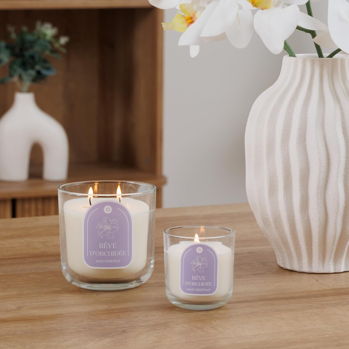 Atmosphera Scented Candle Floa Orchid 115 g Product Image 3