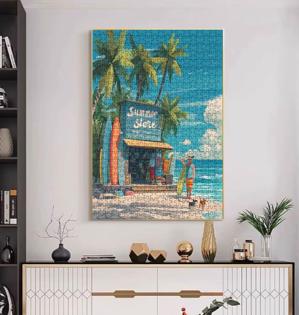Puzzle 3000, Jigsaw Puzzle per Adulti, Estate Sulla Spiaggia BLQSBGA6-467 | Puzzle Classici, Impossibile Difficile Sfidanti Puzzles, Puzzle Decorativo per La Famiglia, Come Regalo e Decorazione Pareti