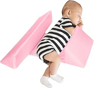 Cunha Bebê para Recém-nascido | Corpo para Dormir - Posicionador sono para proteção antideflexão da cintura, cunha ajustável, cunha dormir Iscork