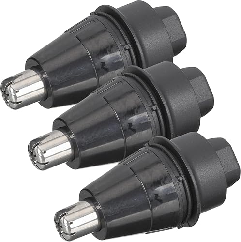 Miniatura 6 de Conjuntos de mujeres nariz pelo Trimmer nariz removedor de pelo herramienta de repuesto de acero inoxidable ABS piezas