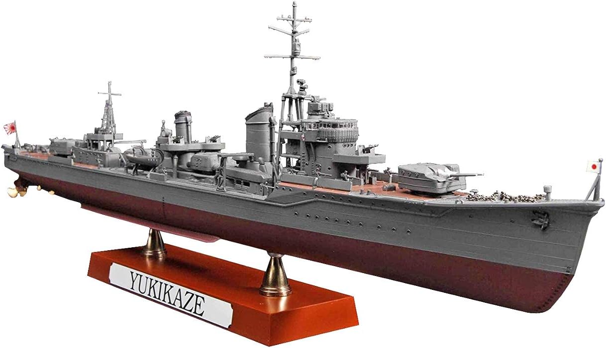 Hasegawa HAZ22 1:350 Scale IJN Destroyer Type KOH Yukikaze Operation Ten-Go 1945" Model Kit