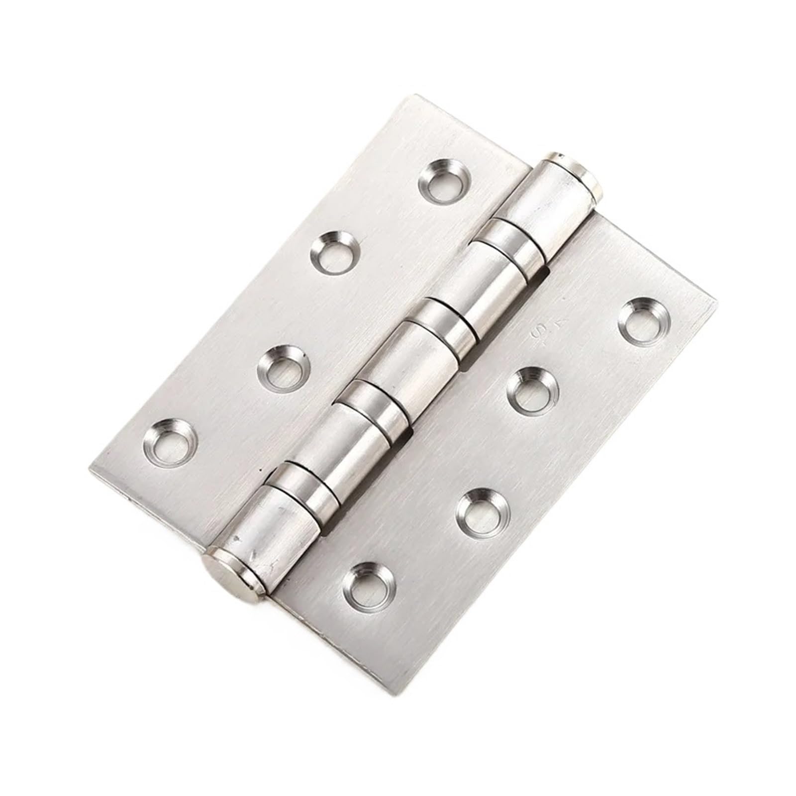 Charnière robuste anti-grincement pour réparer une porte affaissée en argent