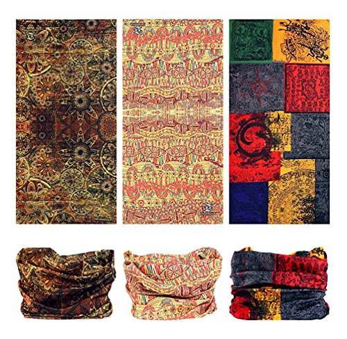 Image of VANCROWN Headband Neck Gaiter Head Wrap Headwear Face Mask Magic Scarf Bandana for Men and Women