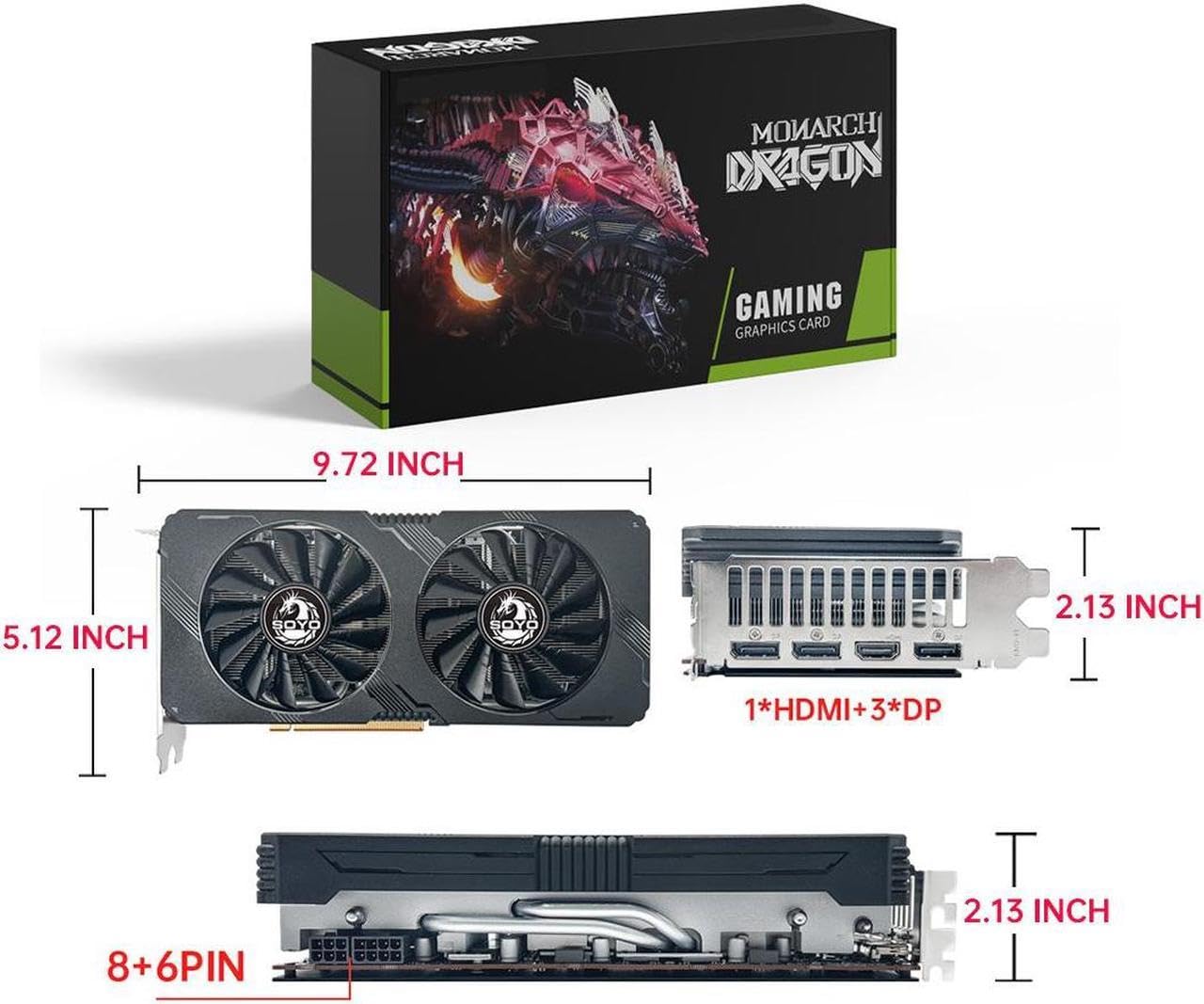 Generic AMD RX 5700 XT Graphics Card 8 GB DDR6 Performance Equal