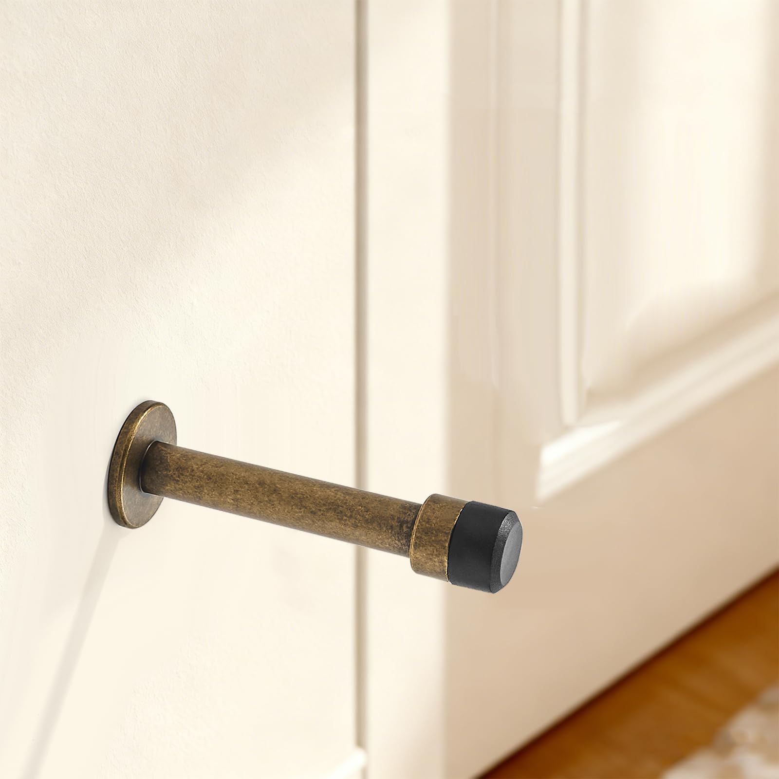 KHTUMEWARE-DS367 Antique Brass Door Stops 2-Pack in Antique Brass — KHTUMEWARE