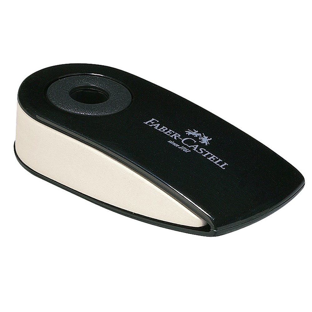 Faber-Castell Faber Swivel Sleeve Eraser PVC Free 5cm Graphite Pencil Use