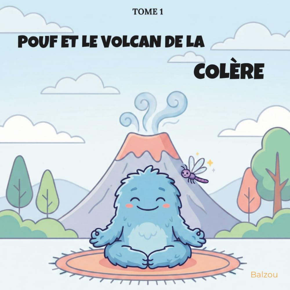 Pouf et le Volcan de la Colère: Yoga et Méditation pour les Petits Monstres