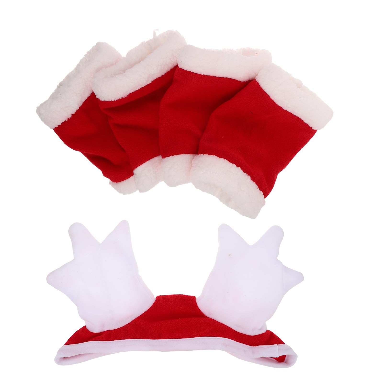 Costume de Noël pour cheval en peluche haut de gamme pour des décorations festives d'exception