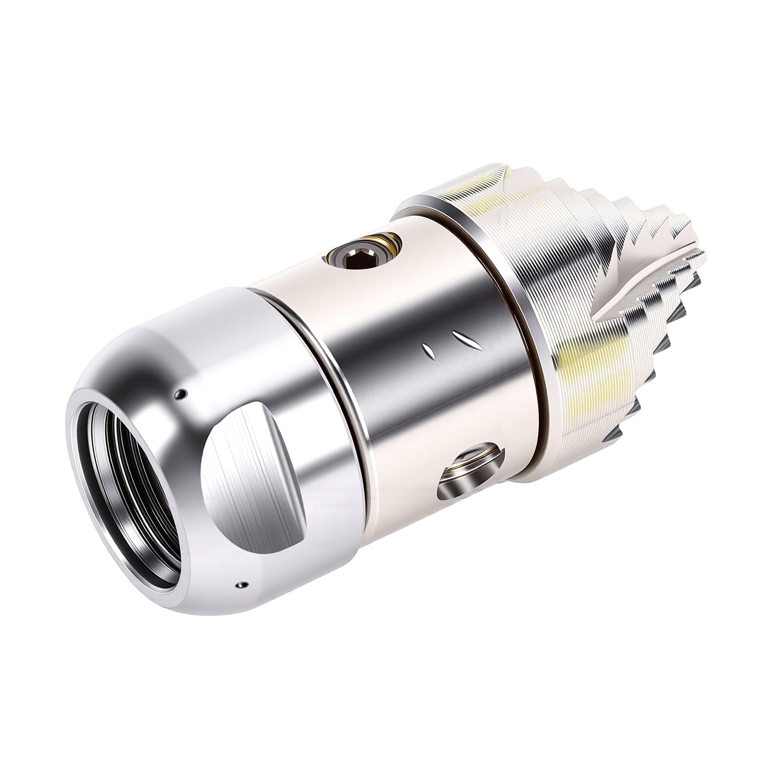 3 a 8 Pulgadas Boquilla de Desatascador 360 Grados Giratoria de