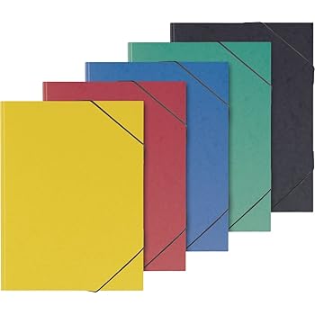 Cartellina Con Elastico Esselte - A4, Colorata, Per Ufficio E Scuola - Foto 5