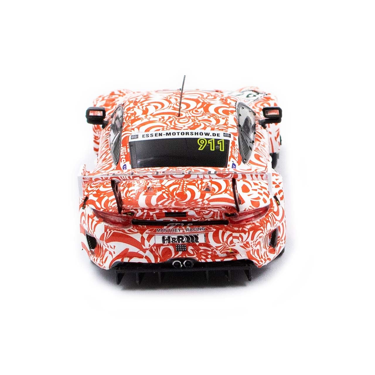 IXO Models Compatibile con Manthey Racing Porsche 911 GT3 R – 2018 VLN Nürburgring #911 effetto mimetico rosso 1:43