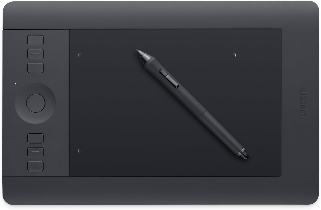 Wacom Intuos Pro Digital Graphic Drawing Tablet for Mac or PC, Small (PTH451)