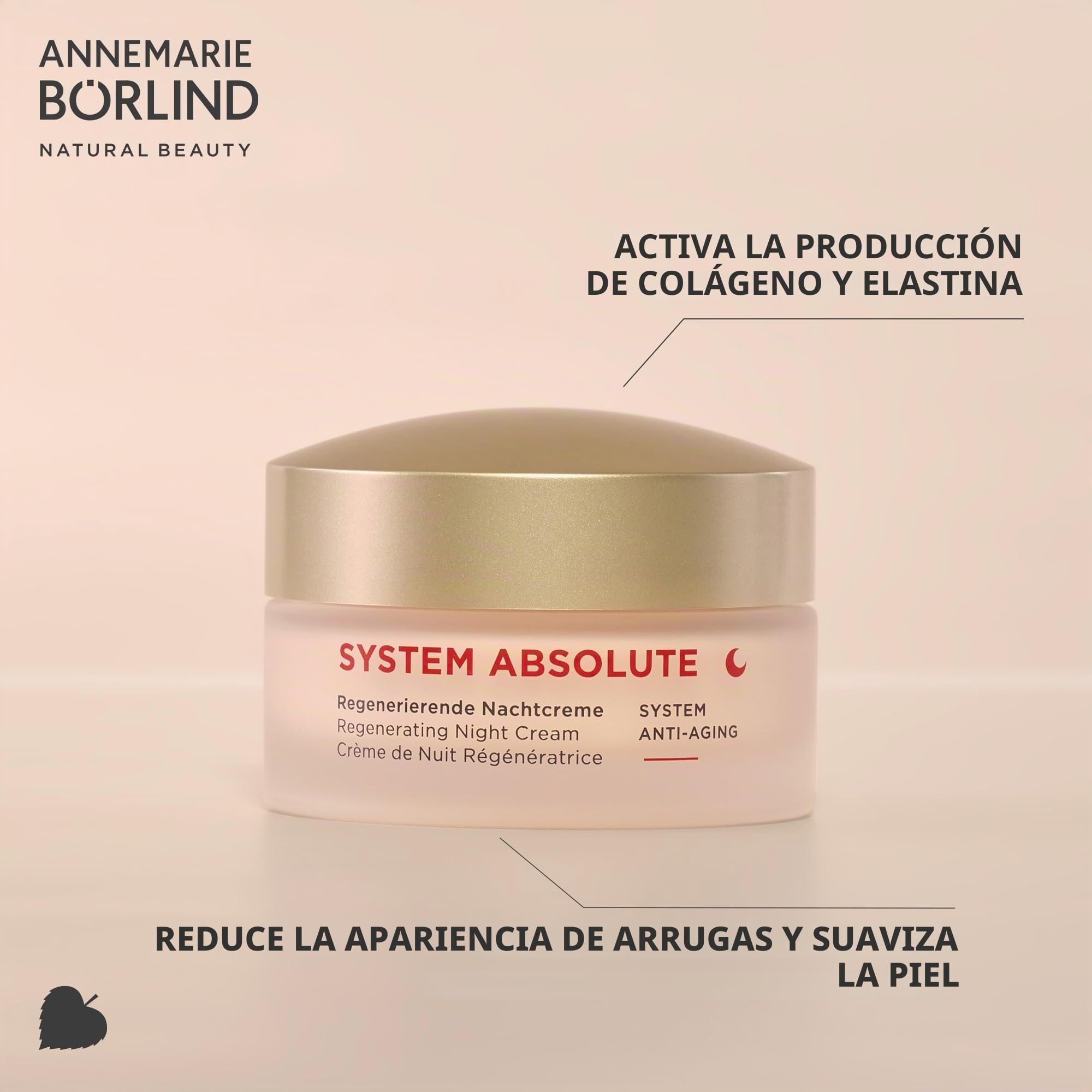 Annemarie Börlind Boerlind ABSAAATC50 Crema de día Piel Envejecida 50 ml - Cremas de día (Mujeres, Piel Envejecida, Cara, Reafirmante, Protección, Suavizar, Cazuela, Aceite de jojoba)