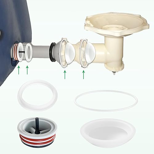 Miniatura 4 de Kit de reparación de sellos de soplador de aire para bomba de agua Coleman Lay-Z-Spa, kit de piezas de repuesto de reparación de fugas de agua