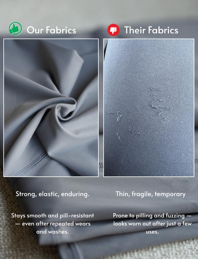 Straight Leg Yoga Pants for Women Wide Leg High Waist Stretch Soft Flared Workout Leggings - Image 5