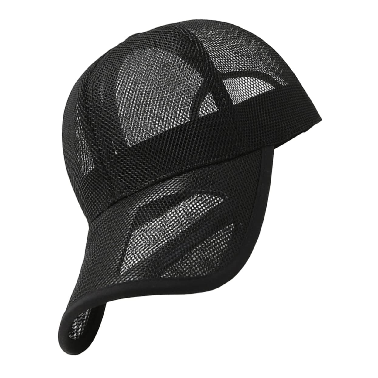 SHERCHPRY Gorra De Malla Transpirable Gorras De Visera para Adultos Gorras De Béisbol De Malla para Hombres Sombreros De Béisbol De Malla De Verano Gorra Deportiva Poliéster Black