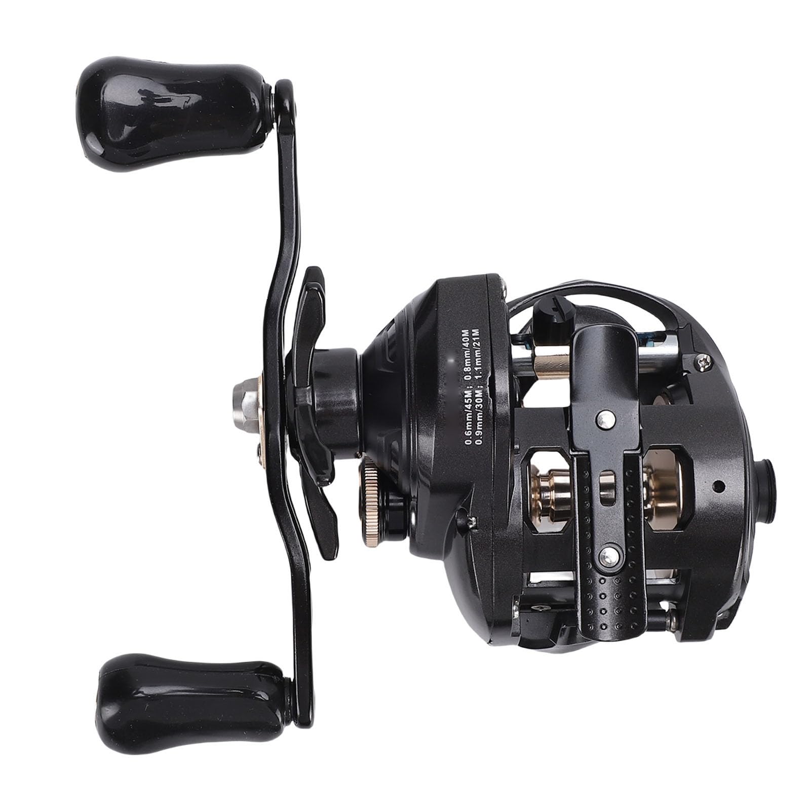 YUYTE Kołowrotek Castingowy z Hamulcem 16KG, Lekki Kompozyt, for Wędkowanie