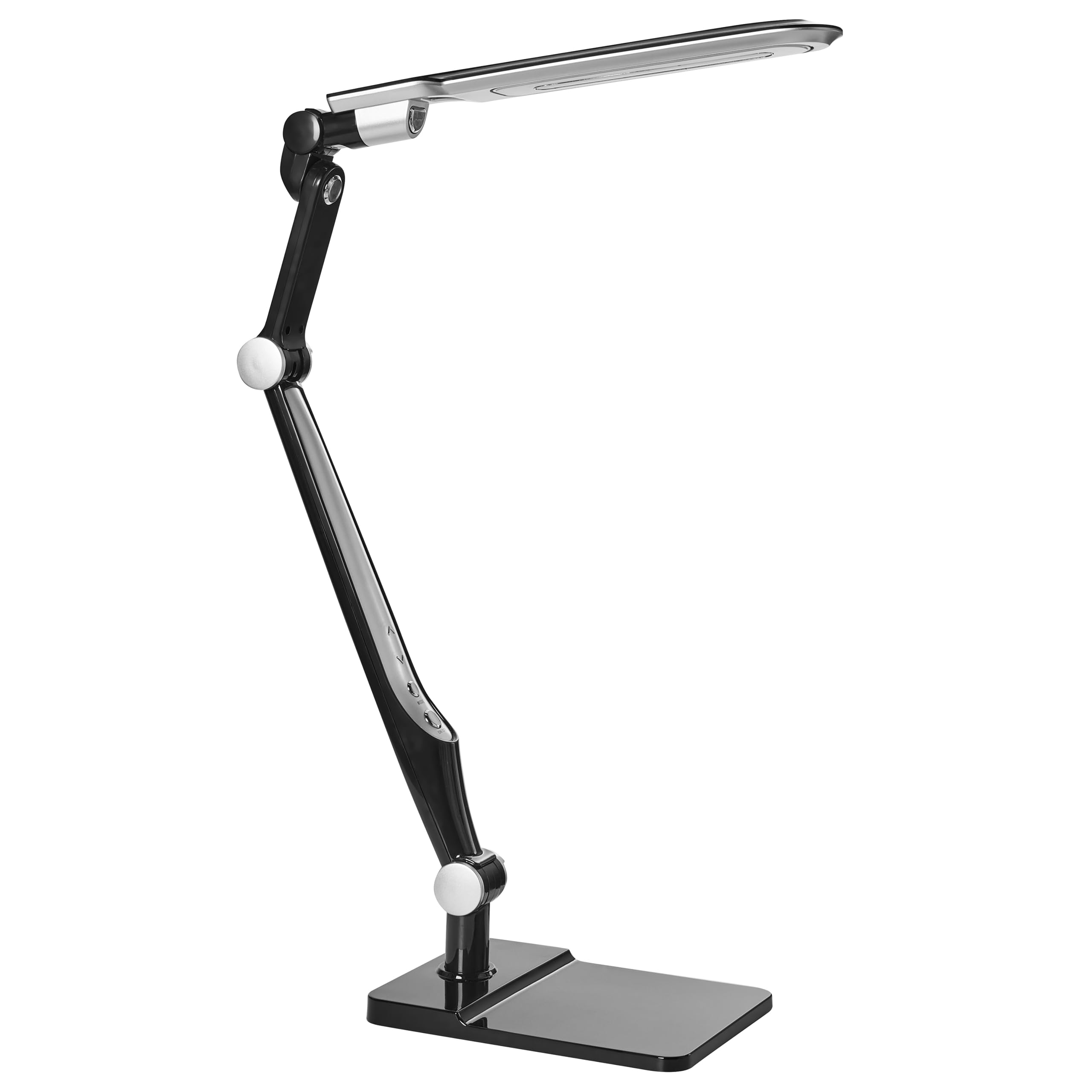 Beliani Schreibtischlampe LED schwarz verstellbar dimmbar modern für Homeoffice Pegasi