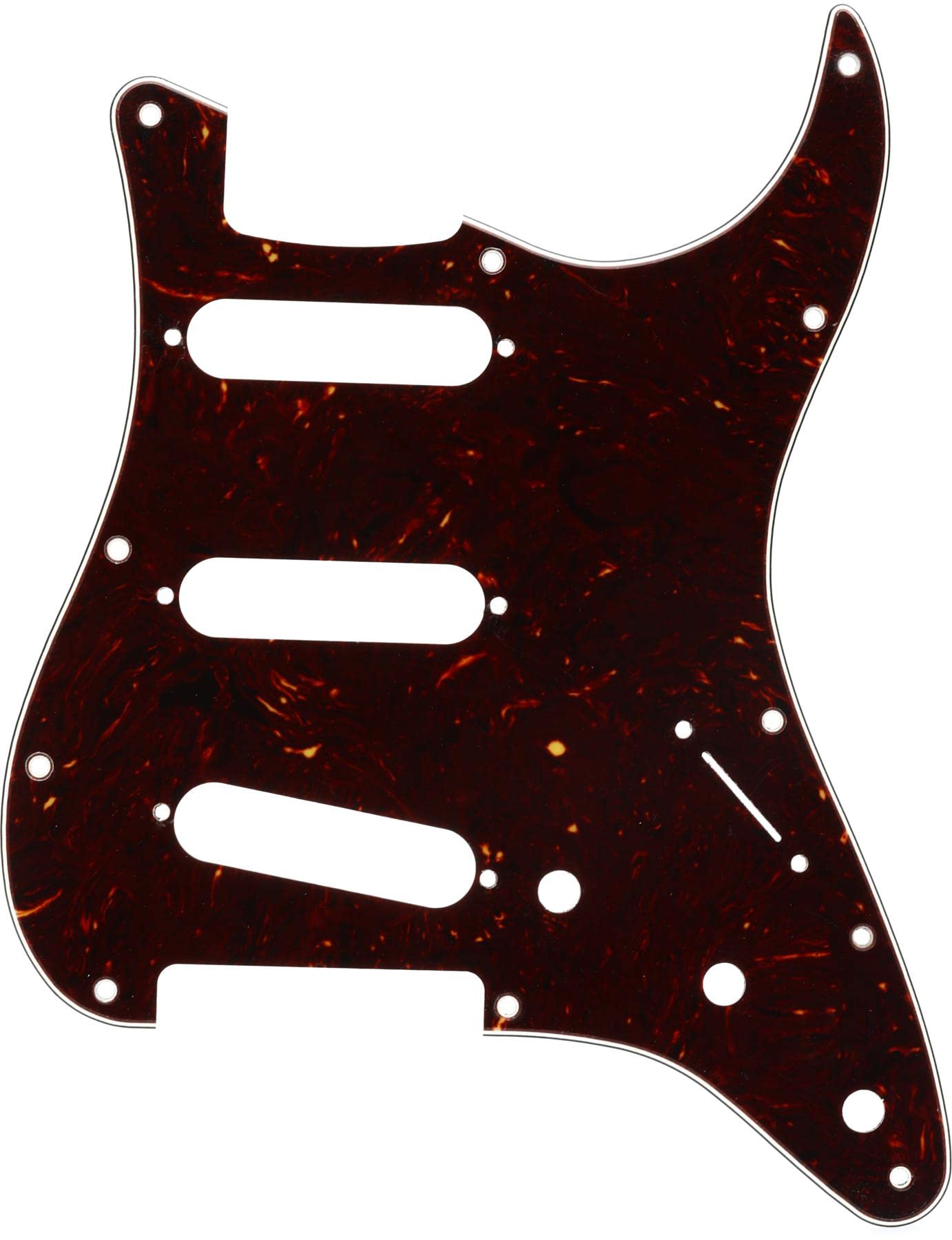 Fender Modern Pickguard, Stratocaster, 11-Hole - Tortoise Shell
