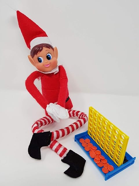 Elf 4 in a Row Prop Accessories Props Ideas Joke Christmas Decoration