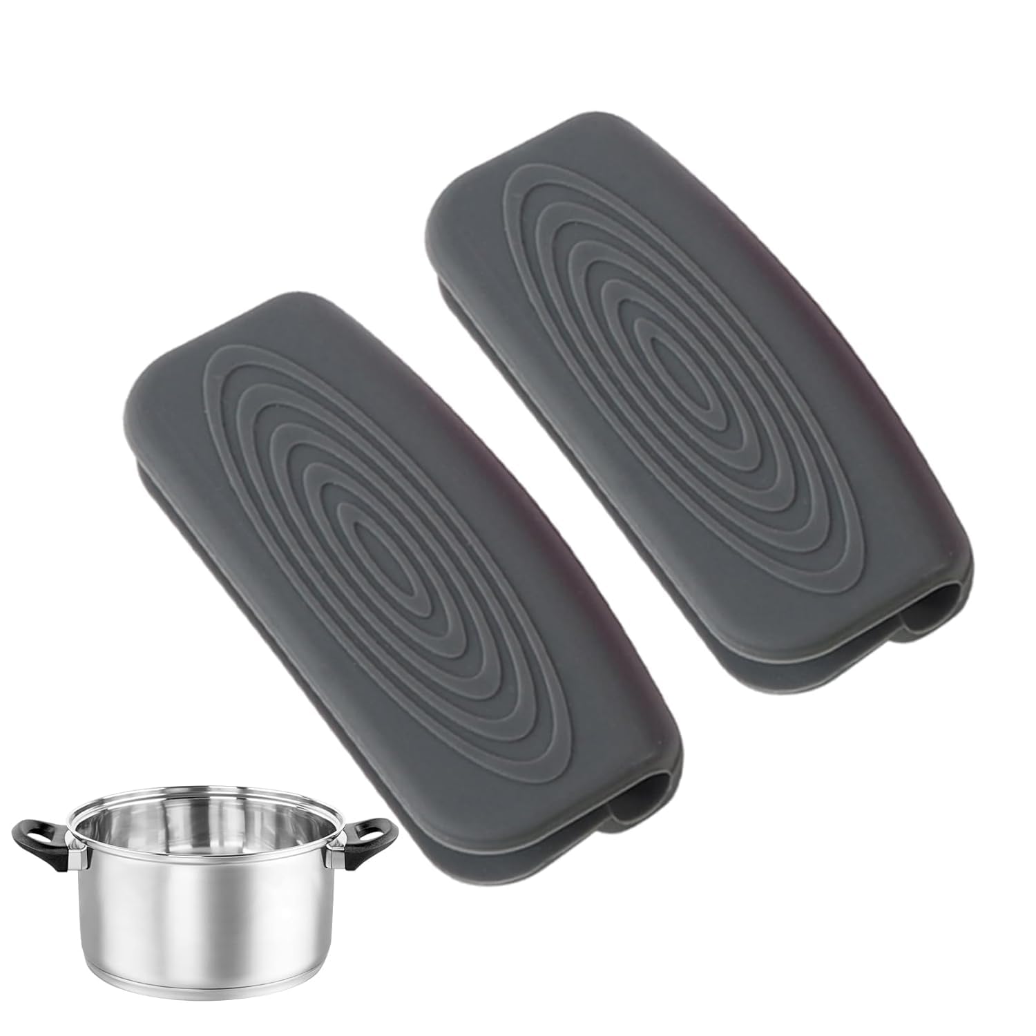 Silicone Pot Handle Covers, Heat Resistant Anti-Slip Grip, Thickened Kitchen Handle Holders for Pots, Secure Fit, 1Pair-picture-21