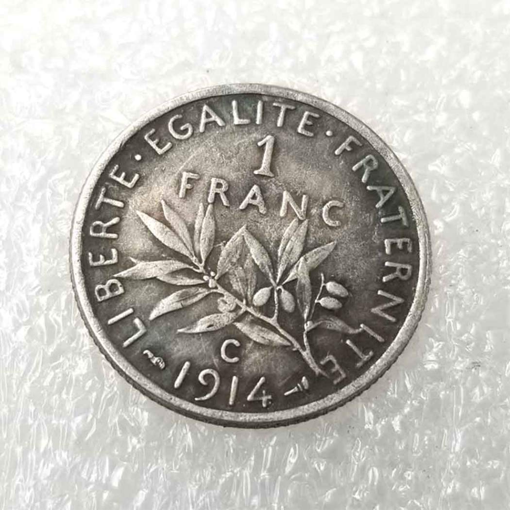 Monedas antiguas de Francia de 1914 - Moneda Conmemorativa Francesa - Moneda Vieja Francia-Monedas de Gran Francia-Descubre la Historia de las Monedas BestShop